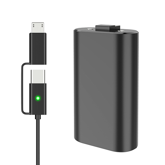 Rechargeable Battery Pack with USB-C Cable for X-Series X/S & One Controller, 2-Pack Private Mold Charging Station