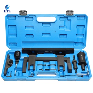 Kit d'outils de <span class=keywords><strong>calage</strong></span> <span class=keywords><strong>moteur</strong></span> HTL pour réparation automobile <span class=keywords><strong>BMW</strong></span> N20 N26, avec blocage d'arbre à cames, goupilles d'alignement et tendeur de chaîne - Product Image 1