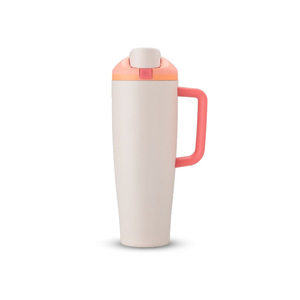 Qianchuan 40oz Stainless Steel Insulated Mug With Handle Travel Water <b>Bottle</b> Large Capacity <b>Thermos</b> - Product Image 4