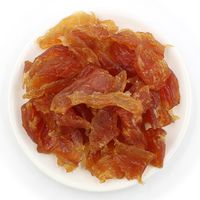 Friandises pour animaux de compagnie : Viande séchée de poulet et de canard en cristal naturel, tranches, bandes et morceaux, sans céréales, pour dressage canin, marque privée