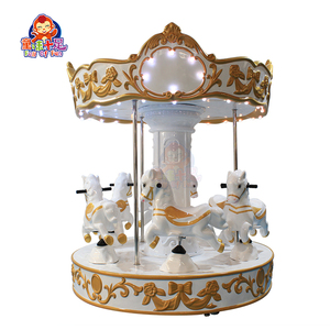Carrusel Eléctrico Infantil de 6 Asientos Operado con Monedas para Centros Comerciales - Product Image 3