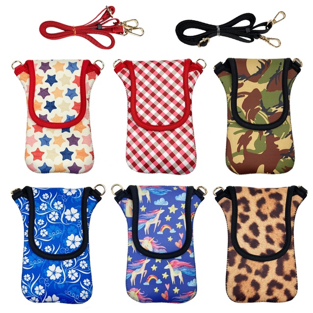 Cell Mobile Phone Bag Case for Women Custom Mini Crossbody Bag for Phone Pouch Sling Bag Crossbody Cell Phone Wallet Pocket Case
