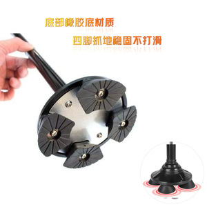 Canne de marche pliable en aluminium de haute qualité, réglable en hauteur, avec base quadruple rotative et antidérapante, pour personnes âgées, pour l'équilibre - Product Image 4