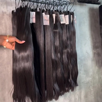 Cabello Vietnamita 12A Super Double Drawn, Paquetes de Cabello Vietnamita Crudo, Cabello Vietnamita 100% Crudo Virgen Sin Procesar con Cutícula Alineada
