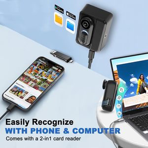 Telecamera Sportiva Miniaturizzata VD02-EIS 4K - Action <span class=keywords><strong>Cam</strong></span> da Pollice 128GB con Audio, Registrazione POV Indossabile a Mani Libere - Product Image 6