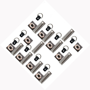 หัวเข็มขัดรูปตัว D สแตนเลสพร้อมสกรูสำหรับซ่อมเรือคายัค 10 แพ็ค - Product Image 5