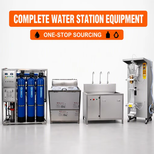 Équipement compact de traitement d'eau par osmose inverse 2000 LPH pour l'alimentation en eau communautaire avec <span class=keywords><strong>adoucisseur</strong></span> au charbon et distributeur d'eau de puits 2 m³/h - Product Image 6