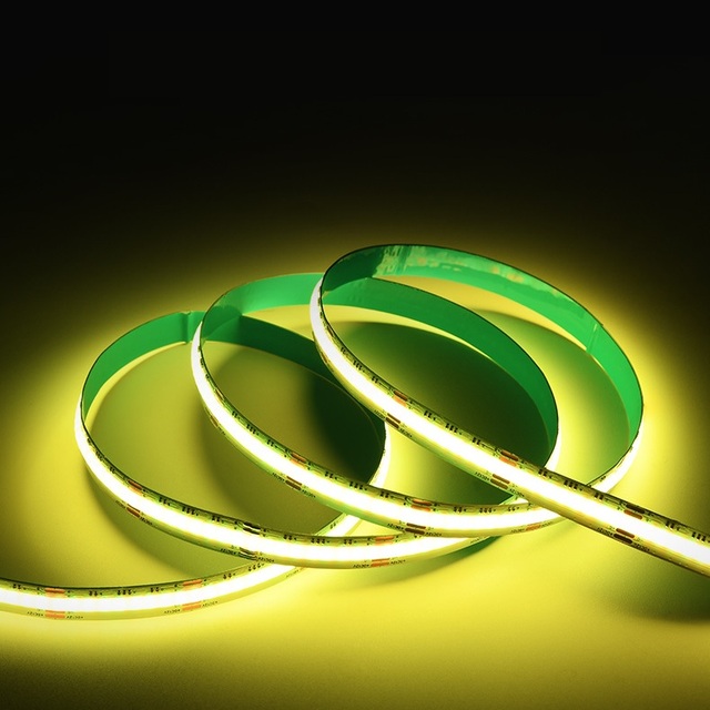 High Density DC 24V 784D 12mm RGB Colorful Linear COB Strip Light Flexible Dotless RGBW COB LED Strip Light