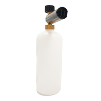 Snow Foam Lance Cannon Car Washing 1/4 ''Pistolet pulvérisateur à bouchon rapide avec matière plastique pour nettoyeur haute pression