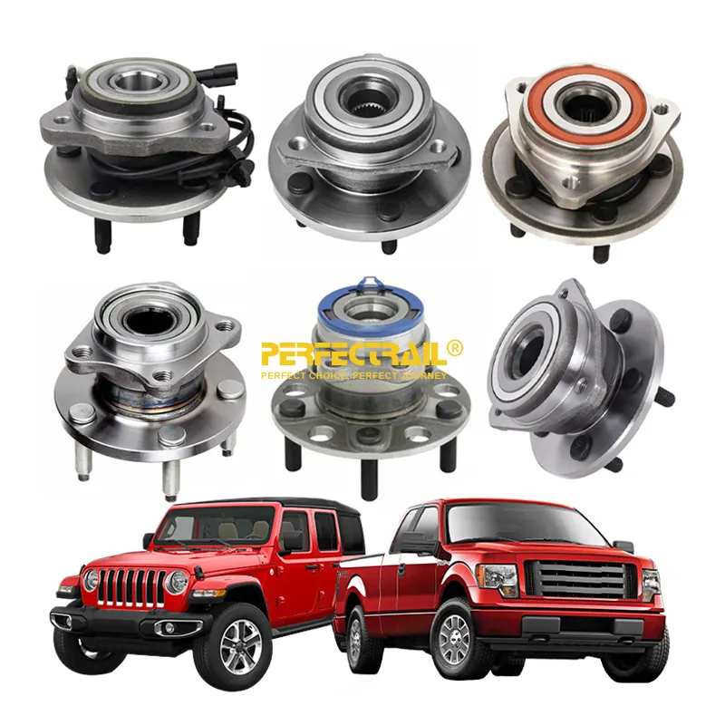 PERFECTRAIL Auto Parts Wheel Hub Bearing for Jeep Wrangler JK JL Cherokee Ford F150 Dodge Ram Hummer H3 American Car