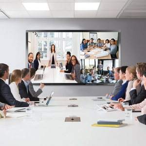 Tableau blanc interactif 86 pouces 4K avec 20 points tactiles, écran LCD, système d'exploitation Android, montage mural pour les réunions de conférence, l'éducation scolaire - Product Image 1