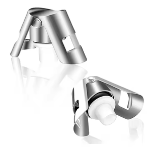 Tapón de Botella de Vino Colorido en Oro, Plata y Oro Rosa, de Acero Inoxidable, 5.7*3.7/3.8/3.9cm, para Botellas de Champán, Marca Italy Big Whale <span class=keywords><strong>Catskill</strong></span> - Product Image 6