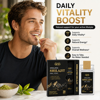 OKTW Bandes orales de Shilajit de l'Himalaya saveur Matcha – Soutien musculaire, énergie et vitalité quotidiennes – Complément alimentaire ODM OEM
