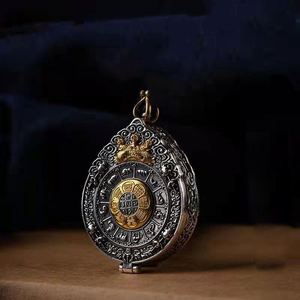 Collar con Colgante de Loto del Budismo Tibetano para Mujeres, Amuleto Vintage de los 12 Signos del Zodiaco, Joyería de Feng Shui Chino, Regalo - Product Image 4