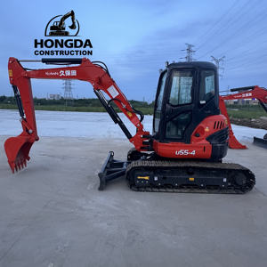 รถขุดขนาดเล็ก Kubota U55-4 1.7ตัน EPA รถขุดขนาดเล็กมือสองเครื่องยนต์ตีนตะขาบใหม่ - Product Image 1