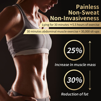 2025 nouveau 2-4 poignées perte de graisse stimulateur musculaire corps sculpter élimination des graisses renforcement musculaire RF EMS corps sculptant minceur Machine
