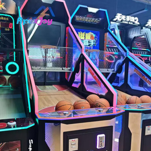 Münzbetriebene Metall-Unterhaltungsautomaten für <span class=keywords><strong>Arcade</strong></span>-Basketballspiele, Kommerzielle Spielhallen, Street-Basketball, Boxen mit Bewegungssensor, Schnell - Product Image 2