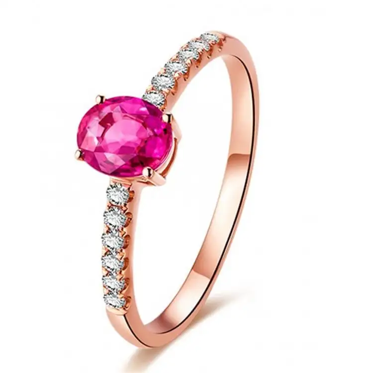 ขายส่ง2015ใหม่ผู้ชายธรรมชาติทับทิมแหวนสำหรับผู้ชายสีแดงแหวนไพลิน