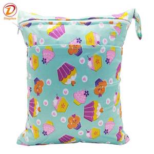 Sac à couches en tissu imperméable avec Double fermeture éclair, pour couches, imperméable, <span class=keywords><strong>de</strong></span> petite taille, pour les costumes <span class=keywords><strong>de</strong></span> <span class=keywords><strong>bain</strong></span>, pour bébés et enfants, étiquette privée - Product Image 6