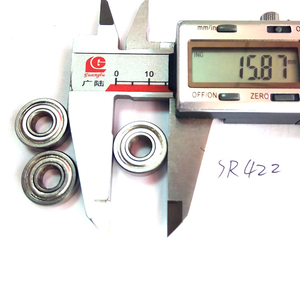 RI-814ZZ de rodamiento de bolas para bicicleta, SR4-2RS de R4-2RS de 6,35x15.875x4.978mm, SR4ZZ R4ZZ - Product Image 5