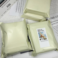Sac postal en poly biodégradable 14.5x19 emballage imprimé sacs d'expédition en plastique résistant à l'humidité pour vêtements logo personnalisé