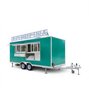 Remolque de Comida para Barbacoa Equipado con Estructura de Aluminio y Fibra de Vidrio, con Marco de Acero Inoxidable y 3 Años de Garantía - Product Image 1