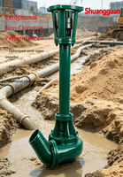 Pompe à boue submersible verticale série NL 1,5-4 kW |   Faible pression, résistant à l'usure, sans obstruction |   Personnalisable par l'OEM |   Débit <100m³/h