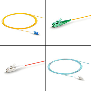 LC UPC <span class=keywords><strong>OM3</strong></span>-150/<span class=keywords><strong>OM3</strong></span>-<span class=keywords><strong>300</strong></span>/OM4 MM Multimodo, Pigtail de Fibra Óptica de 1.5 Metros, 50/125 FTTH, 0.9mm Simplex, Comunicaciones Ópticas FTTH - Product Image 4