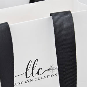 Cosmetic Jewelry <b>Package</b> Ribbon Boutique Gift Paper <b>Bag</b> - Product Image 4