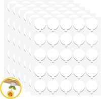 Points adhésifs double face transparents, points de colle puissants pour la fixation de ballons, de photos et d'affiches