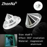 Niveau laser rotatif ZhonNa Laser Cone Irradiate LineType, module de nivellement 360°, matériau en alliage de magnésium et d'aluminium, tube en verre 3