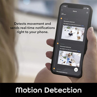 Mini Cámara IP WiFi Inteligente Tuya de 3MP, Cámara PTZ con Visión Nocturna para Interiores, Control por Aplicación