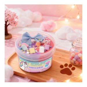 Durable Colorful Handmade <b>Slime</b> <b>Kit</b> ECO-friendly Educational Creative Smooth DIY Craft Decoration Pack Entertaining Bulk Supply - Product Image 5