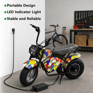 Chargeur de batterie 36V pour trottinette électrique Razor, Dirt <span class=keywords><strong>Quad</strong></span>, Pocket Mod, adaptateur d'alimentation intelligent pour batterie lithium 36 volts - Product Image 6