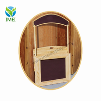 Support de limonade en bois Offre Spéciale support de nourriture extérieur à vendre présentoir de limonade de support de citron en bois bricolage