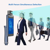 Caméra thermique de détection de température corporelle, appareil biométrique intelligent, contrôle d'accès par reconnaissance faciale