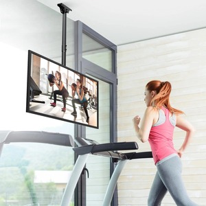 Soporte para proyector Zeno T750, soporte para TV de techo adecuado para soporte de TV giratorio <span class=keywords><strong>LCD</strong></span> de 32-75 pulgadas con soporte colgante para TV a precio de fábrica - Product Image 1