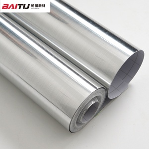 플로터 자체 접착 Vinilo 광택 또는 매트 골드 메탈릭 스티커 비닐 종이 롤 절단 용 자체 접착 컬러 비닐 - Product Image 6