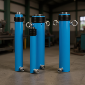 Cilindros Hidráulicos de Acción Simple Ttake de Largo Alcance con Retorno por Resorte para Uso Industrial - Product Image 3