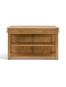 Langlebiges Outdoor-Sideboard aus Massivem Teakholz mit Aluminiumgriffen für Luxushotels, Resorts und Gastronomie-Terrassenprojekte - Product Image 2