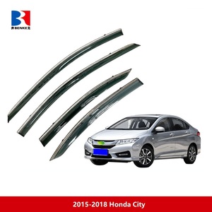 Factory Directly Sell High End In-channel Injection Deflector Window Visor for HONDA City 2015-2018 - Product Image 2