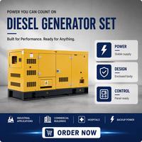 Groupe électrogène diesel Cummins silencieux de secours 80 kVA, 100 kVA, 120 kVA pour l'alimentation électrique commerciale et d'urgence