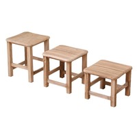 Pouf de rangement en bois massif de style nordique, revêtement PVC, design moderne et minimaliste, pour utilisation au chevet ou comme banc à chaussures, petit banc de maison