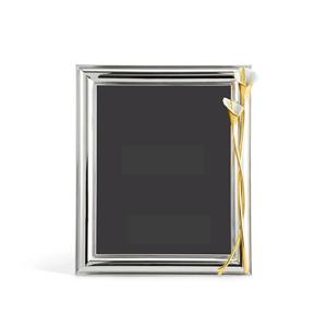 Marco de fotos de metal dorado y plateado de lujo para decoración del hogar - Product Image 2