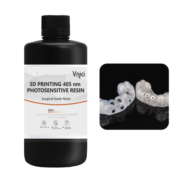 Surgical Guide Resin 405nm Laser Printer Compatible Mainstream 3D Printers-Vnici Brand 100% Purity