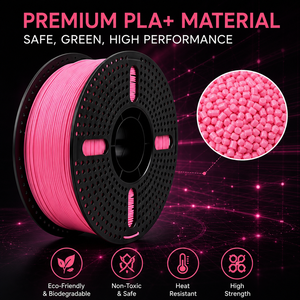 Filamento PLA+ para Impresora 3D, 1.75mm, Bobina de 1kg, Alta Resistencia, Baja Deformación, Buena Adhesión entre Capas, OEM ODM para Impresoras 3D FDM - Product Image 6