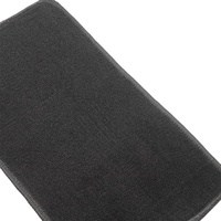 Tapis de sol en velours de PVC de tapis de voiture résistant à l'usure antidérapant pour Honda Civic