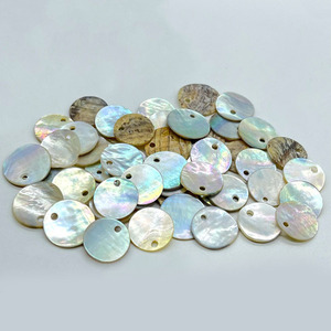 Custom 1 Holes Single Hole <strong>Button</strong> Engraved White MOP Shell <strong>Buttons</strong> Mother of Pearl Sea Shells Shirt <strong>Buttons</strong> - Product Image 2