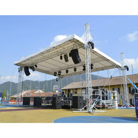 Sistema de Entramado de Aluminio Plegable para Escenarios, Escalera de Iluminación para Eventos de DJ y Conciertos, Certificado TUV CE