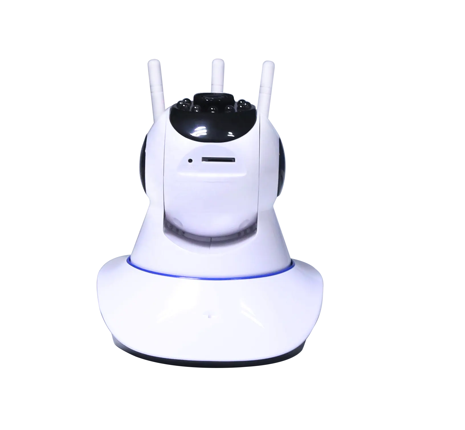 Smar — Mini caméra de surveillance intelligente PTZ IP Wifi hd 1080p, dispositif de sécurité sans fil, avec trois antennes, port Micro SD